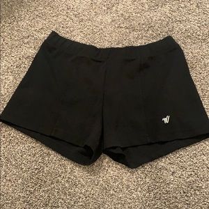 Varsity spirit shorts black size medium